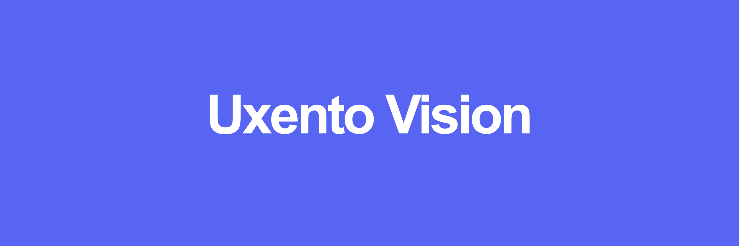 Uxento Vision cover